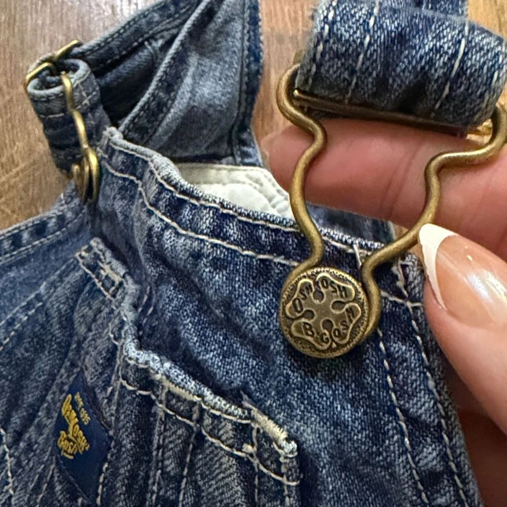 Vintage OshKosh B'gosh Classic Blue Denim Overalls